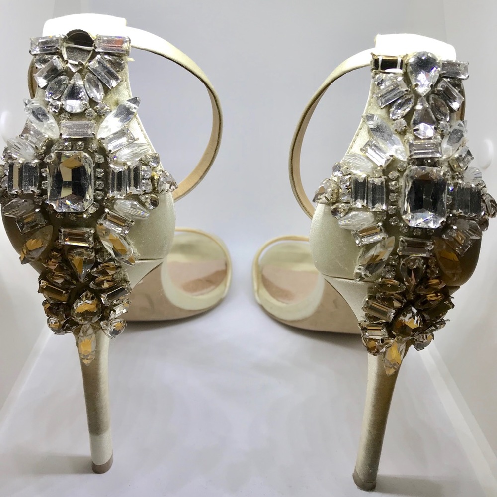 Badgley Mischka Bartley Embellished Heel